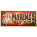  MARINES THE FEW THE PROUD DECAL