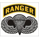 Army Ranger Arc with Para Wing Decal