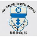 Army 325th Airborne Infantry Regiment Ft Bragg NC Decal