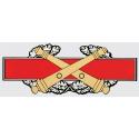 Army Combat Artillery Badge Decal