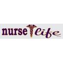 NURSE LIFE VINYL DECAL