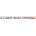 US Coast Guard Retired Bumper Sticker