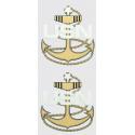 US Navy SCPO E-8 Anchor Decal