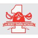 USMC 1st Recruit Training Battalion Decal