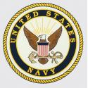 United States Navy with Crest Decal