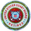 US Coast Guard Retired Decal
