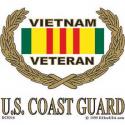 Vietnam VETERAN (Coast Guard) Decal 