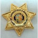 California Department of Corrections and Rehabilitation Pin  3/4"