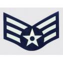 USAF E-4 Sr Airman Decal
