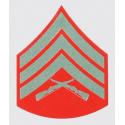 USMC E-5 SGT Decal