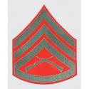 USMC E-6 Staff SGT Decal