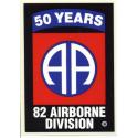 Army 82nd ABN 50 Years Airborne Decal
