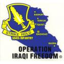 Army 504th Parachute Infantry Iraqi Freedom Airborne Decal
