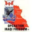 Army 505th Parachute Iraqi Freedom Airborne Decal