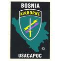 Army USACAPOC - Bosnia Airborne Decal