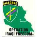Army USACAPOC - Iraqi Freedom Airborne Decal