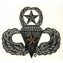 Airborne Parachutist Master with One Combat Star Decal (Large)