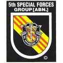  Special Forces 5th Group (Vietnam) Decal 