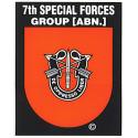  Special Forces 7th Group Decal 