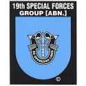 Special Forces 19th Group Decal