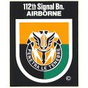 Special Forces 112 Signal BN. Decal