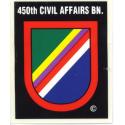 Special Forces 450th Civil Affairs Bn (Airborne) Decal
