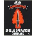 Special Operations Command Army ARSOC Decal