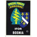  Special Forces Bosnia IFOR Decal