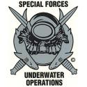 Special Forces Underwater Operations Decal