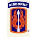 Army Airborne Aviation SSI with ABN Tab Decal