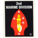 2nd  Marine Division  Decal 