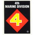 4th  Marine Division  Decal 