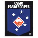 USMC Paratrooper  Decal 