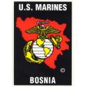 USMC Bosnia  Decal 