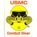 USMC Combat Diver Decal