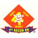 4th Recon Battalion Decal