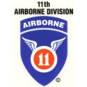Army 11th Airborne Decal