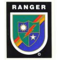 Ranger Decal  4 Color Crest/Flash Design Small