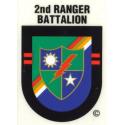  Ranger 2nd  Battalion Flash Decal 