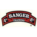  Ranger 4th Training Battalion Tab Decal
