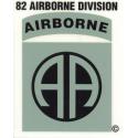Army 82nd Airborne Division ACU Camo Decal 