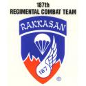  Army 187th Airborne RCT Rakkasans Decal