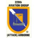 Army 229th Airborne Aviation Decal
