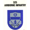 Army 325th Infantry Airborne Decal