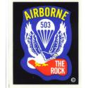 Army 503rd Infantry (The Rock) Airborne Decal
