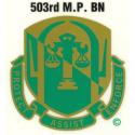 Army 503rd Military Police Airborne Decal