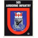 Army 505th Infantry Airborne Decal