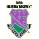Army 506th Parachute Infantry (Currahee) Airborne Decal