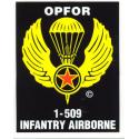 Army 1/509 Infantry (OPFOR) Airborne Decal
