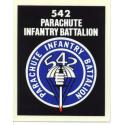 Army 542nd Parachute Infantry Airborne Decal